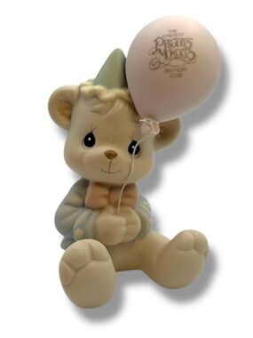 Precious Moments Birthday Teddy Bear Balloon Figure